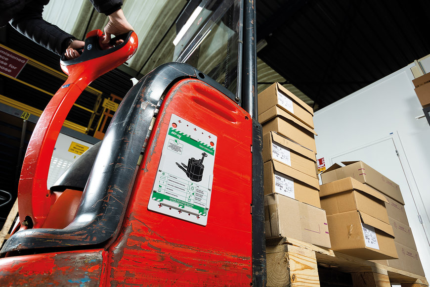 New Pallet Truck Tag increases equipment safety